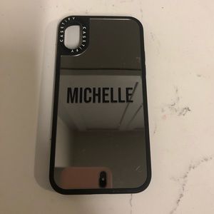 Casetify iPhone X/XS Michelle Mirror Case